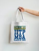 IITP MBA C25 WHITE TOTE BAG NON ZIPPER