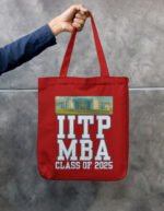 IITP MBA C25 COLOR TOTE BAG WITH ZIPPER