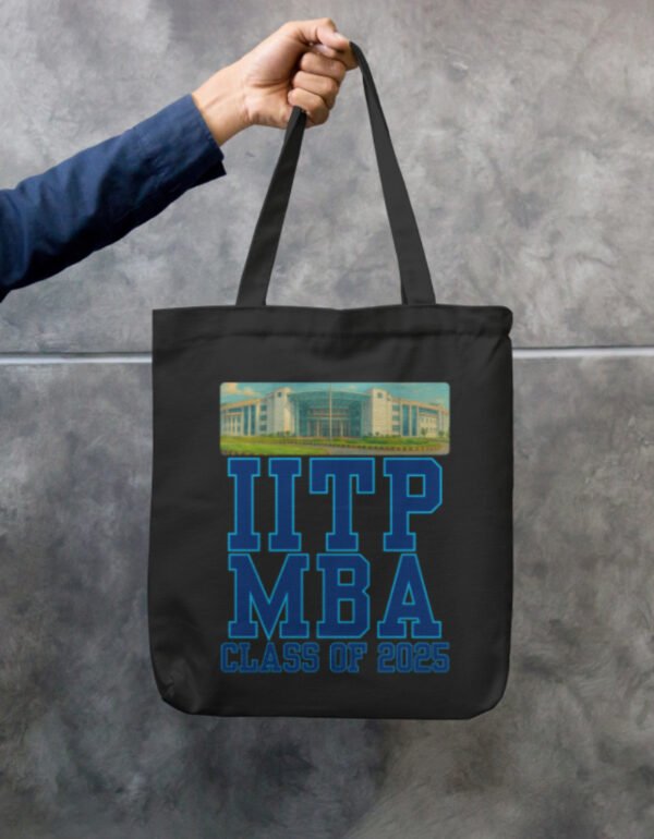 IITP MBA C25 COLOR TOTE BAG WITH ZIPPER