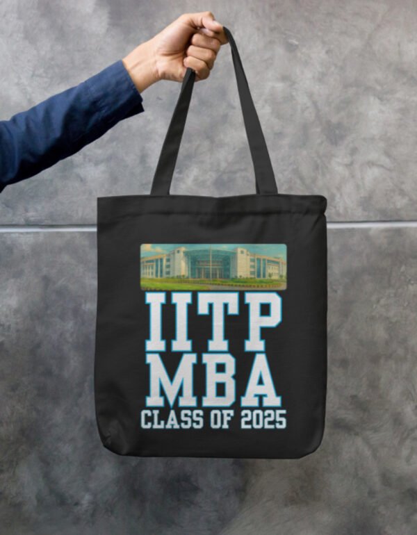 IITP MBA C25 COLOR TOTE BAG WITH ZIPPER