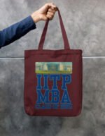 IITP MBA C25 COLOR TOTE BAG WITH ZIPPER