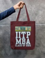 IITP MBA C25 COLOR TOTE BAG WITH ZIPPER