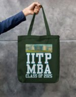 IITP MBA C25 COLOR TOTE BAG WITH ZIPPER